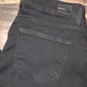 Paige Denim Verdugo Skinny Crop Black